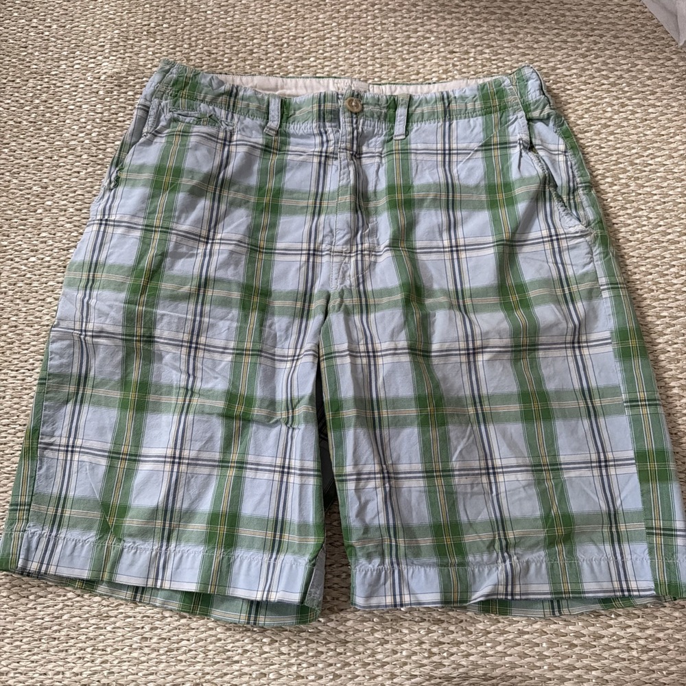 American Eagle Men's‎ Vintage Y2K Plaid Madras Golf Preppy Shorts. 32.